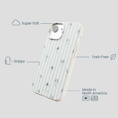 London Fog Tropical Stripes iPhone 16e/17e Case