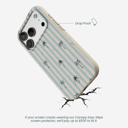 London Fog Tropical Stripes iPhone 17 Pro Case