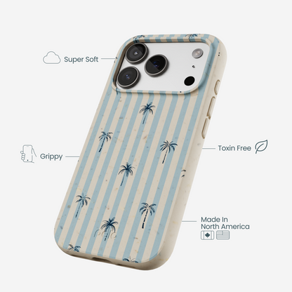 London Fog Tropical Stripes iPhone 17 Pro Case