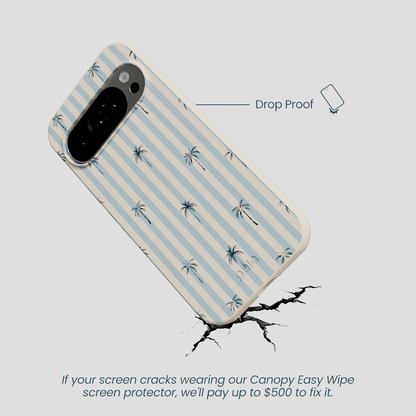 London Fog Tropical Stripes Google Pixel 10/10 Pro Case