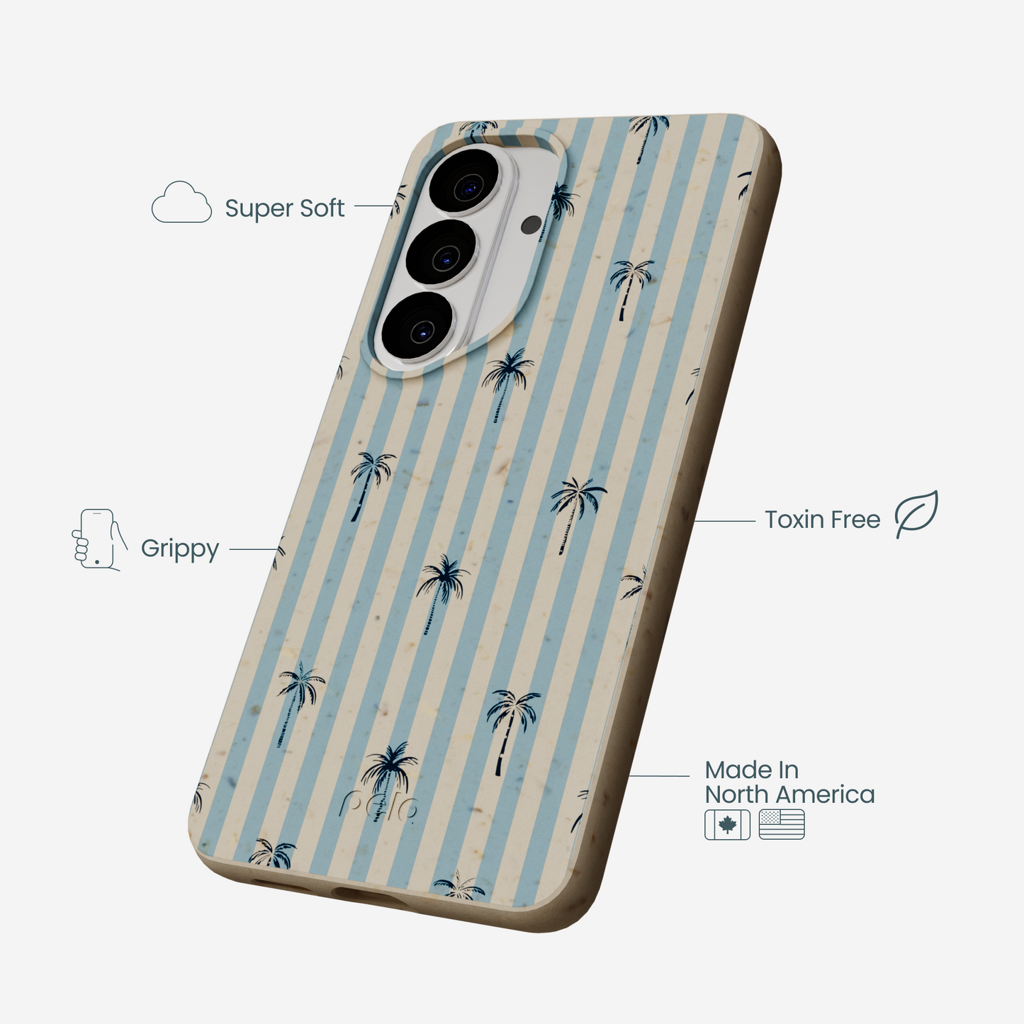 London Fog Tropical Stripes Samsung Galaxy S26 Case