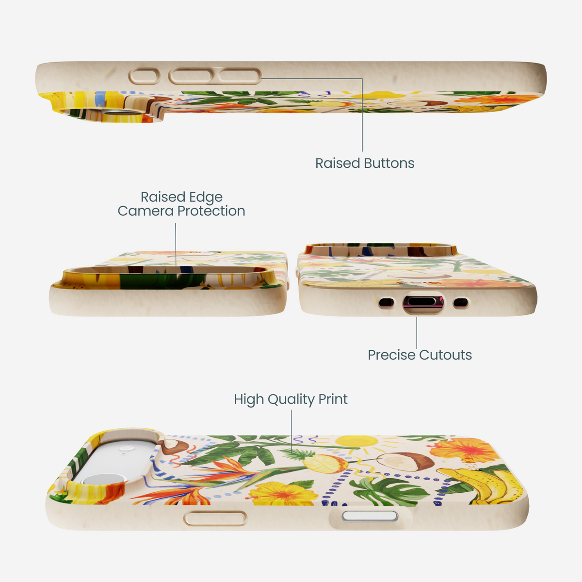 Seashell Tropics iPhone Air Case