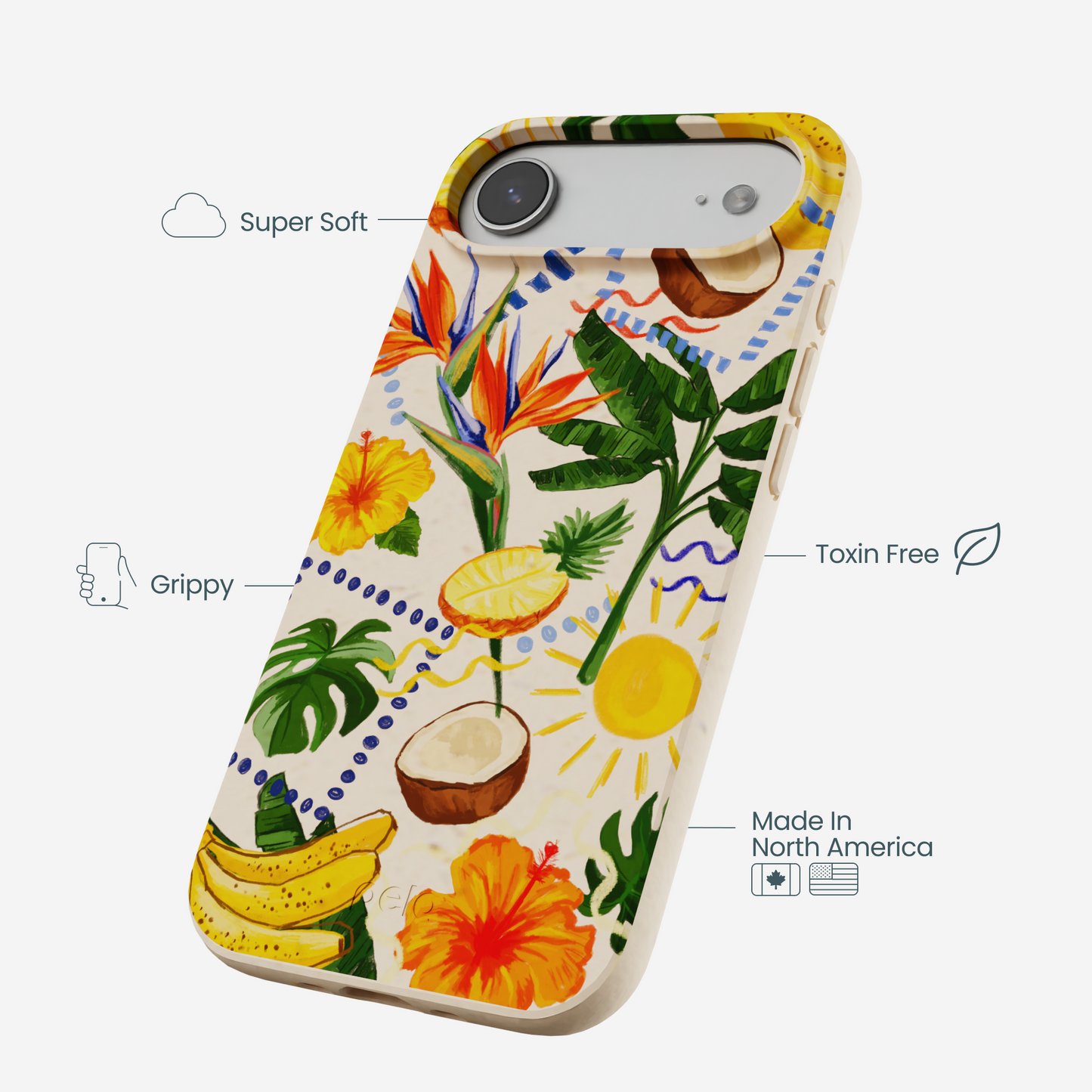 Seashell Tropics iPhone Air Case