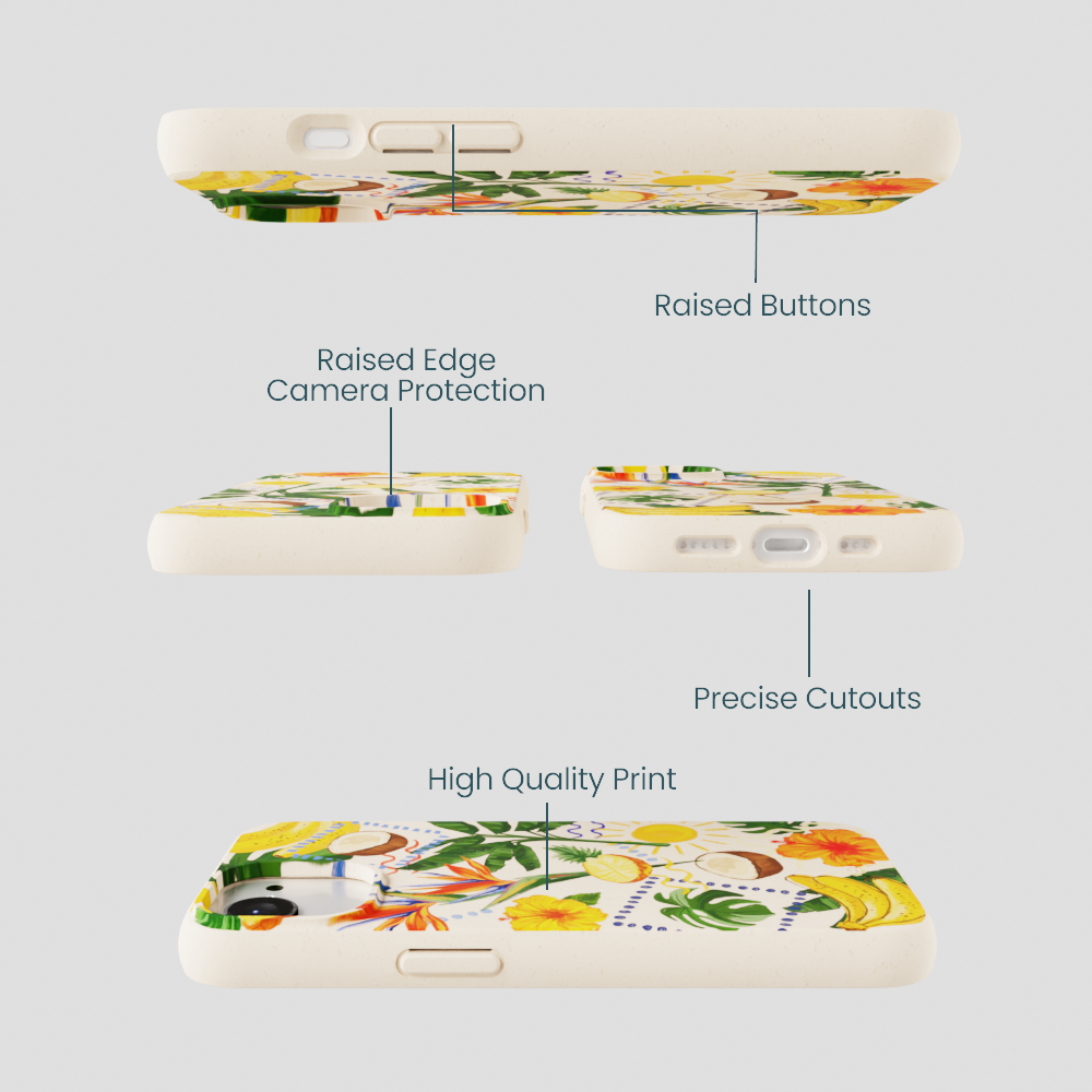 Seashell Tropics iPhone 16e/17e Case