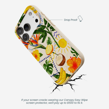Seashell Tropics iPhone 17 Pro Case