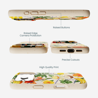 Seashell Tropics iPhone 17 Pro Case