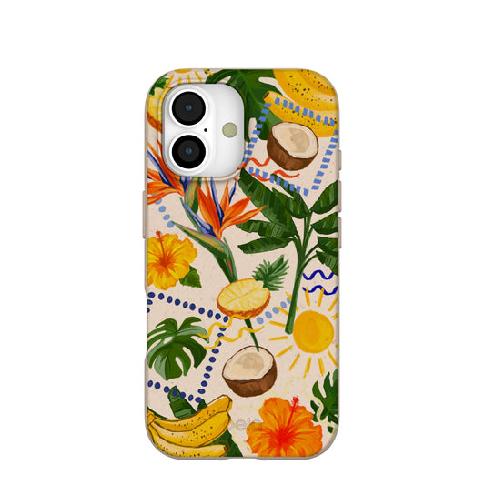 Seashell Tropics iPhone 17 Case