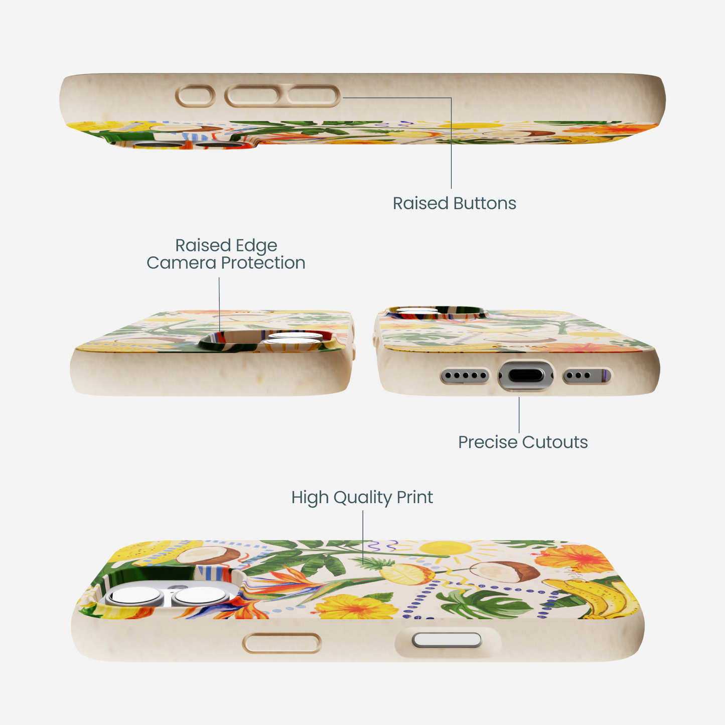 Seashell Tropics iPhone 17 Case