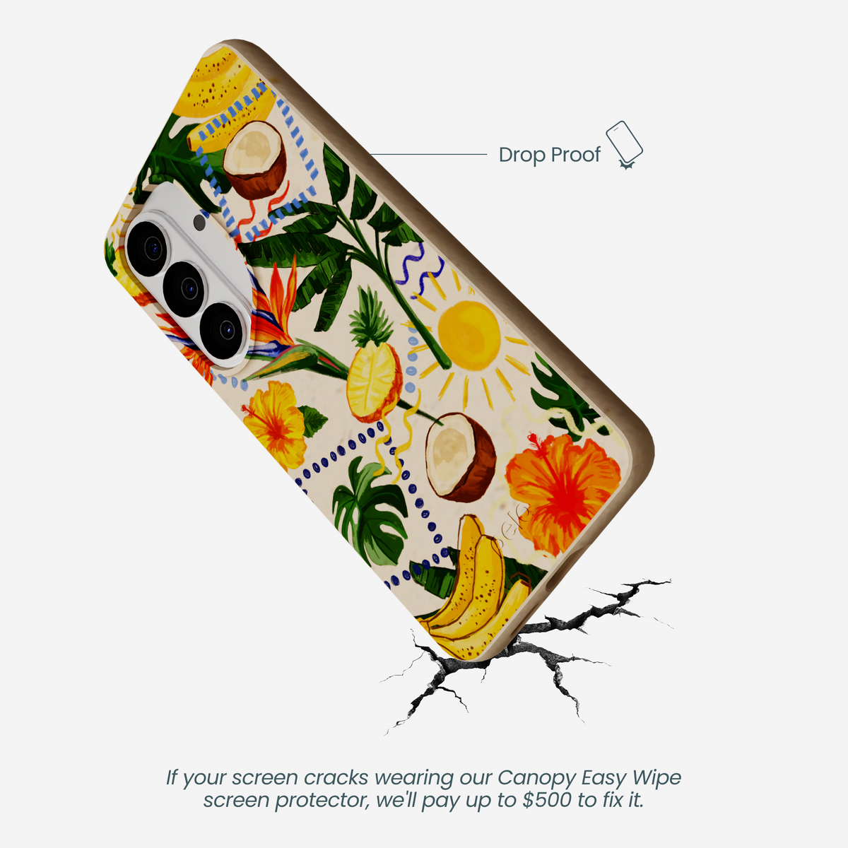 Seashell Tropics Samsung Galaxy S26 Case