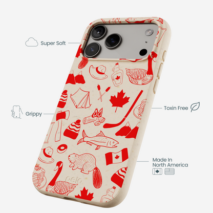 Seashell True North Red iPhone 17 Pro Max Case