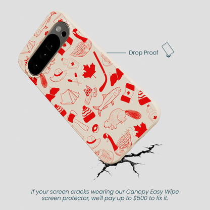 Seashell True North Red Google Pixel 10 Pro XL Case