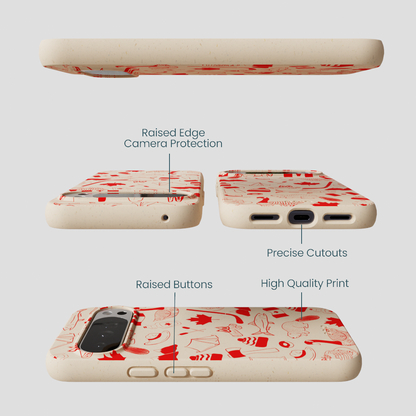Seashell True North Red Google Pixel 10 Pro XL Case