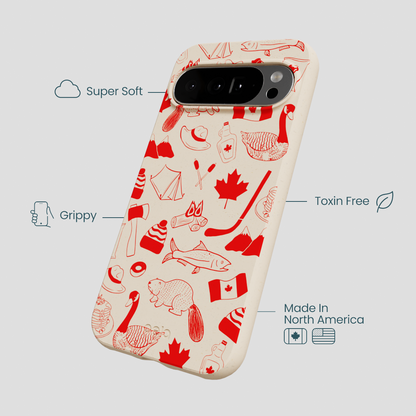 Seashell True North Red Google Pixel 10 Pro XL Case