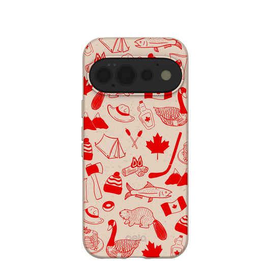 Seashell True North Red Google Pixel 11 Pro Case