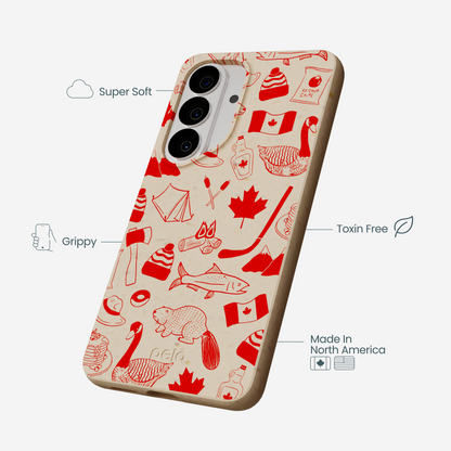 Seashell True North Red Samsung Galaxy S26 Case