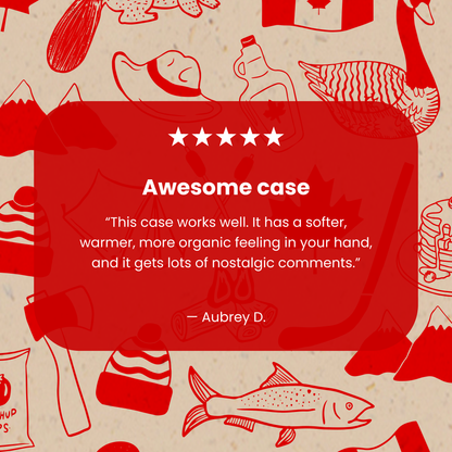 Seashell True North Red iPhone Air Case