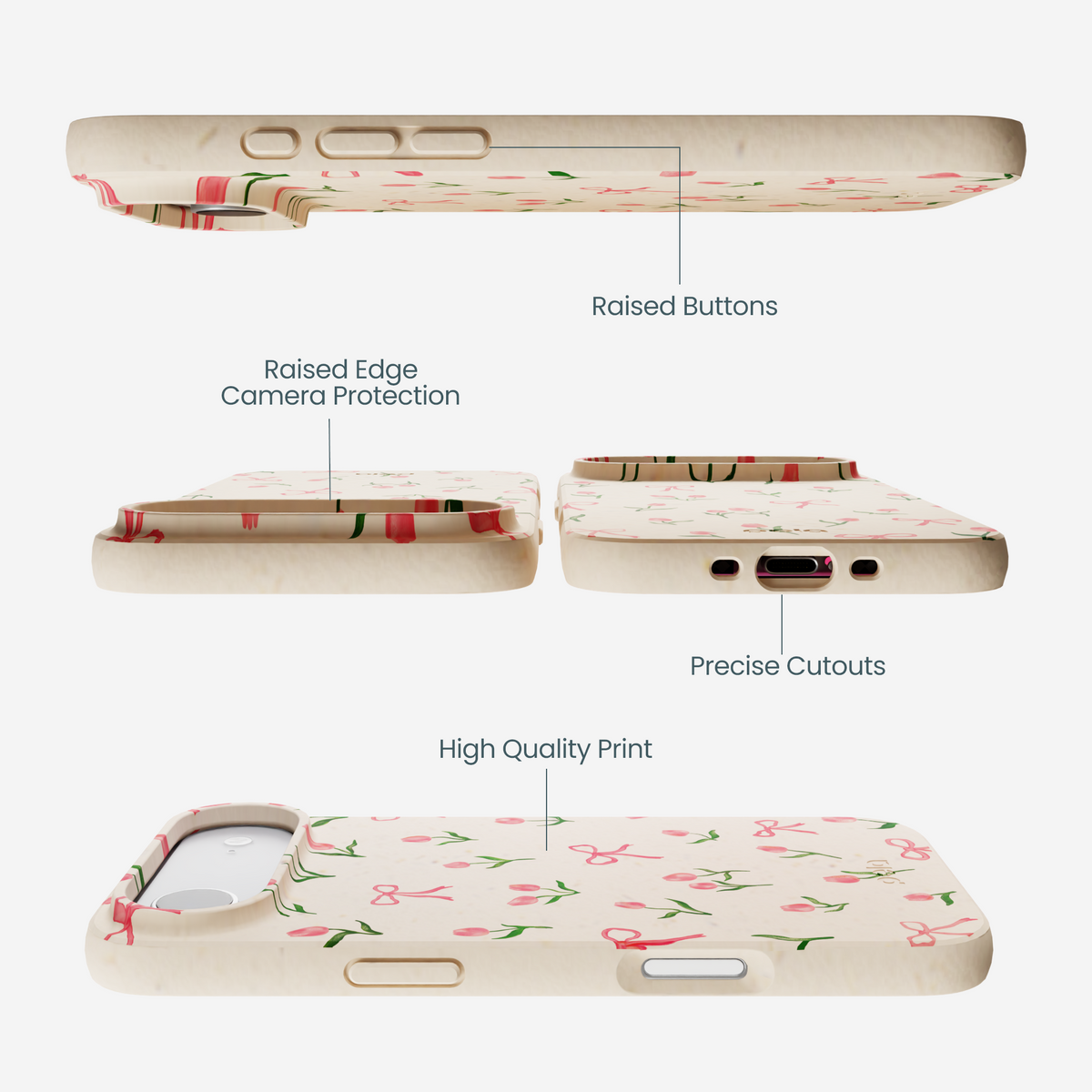 Seashell Tulip Bliss iPhone Air Case