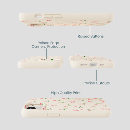 Seashell Tulip Bliss iPhone 16e/17e Case