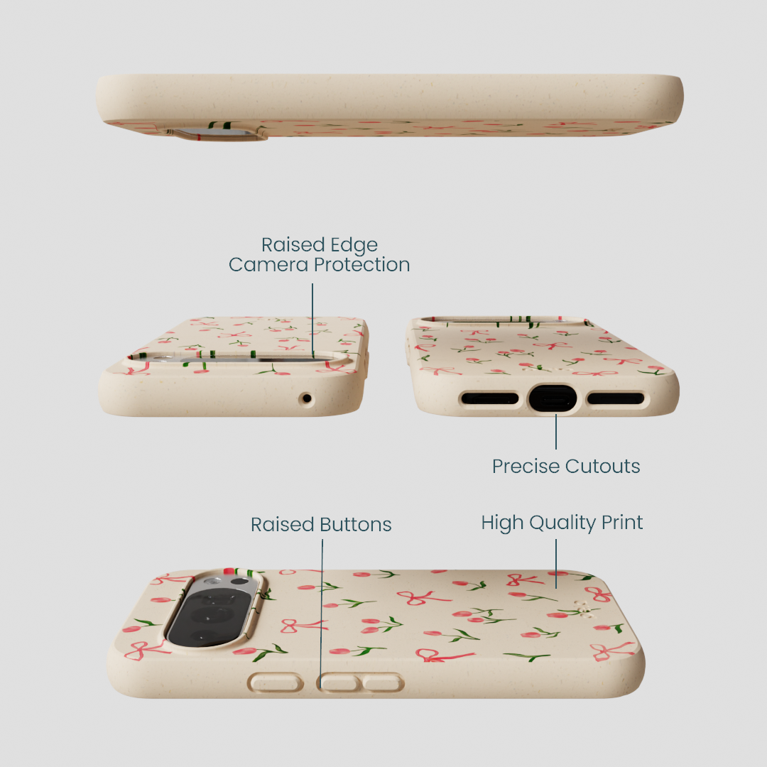 Seashell Tulip Bliss Google Pixel 10/10 Pro Case