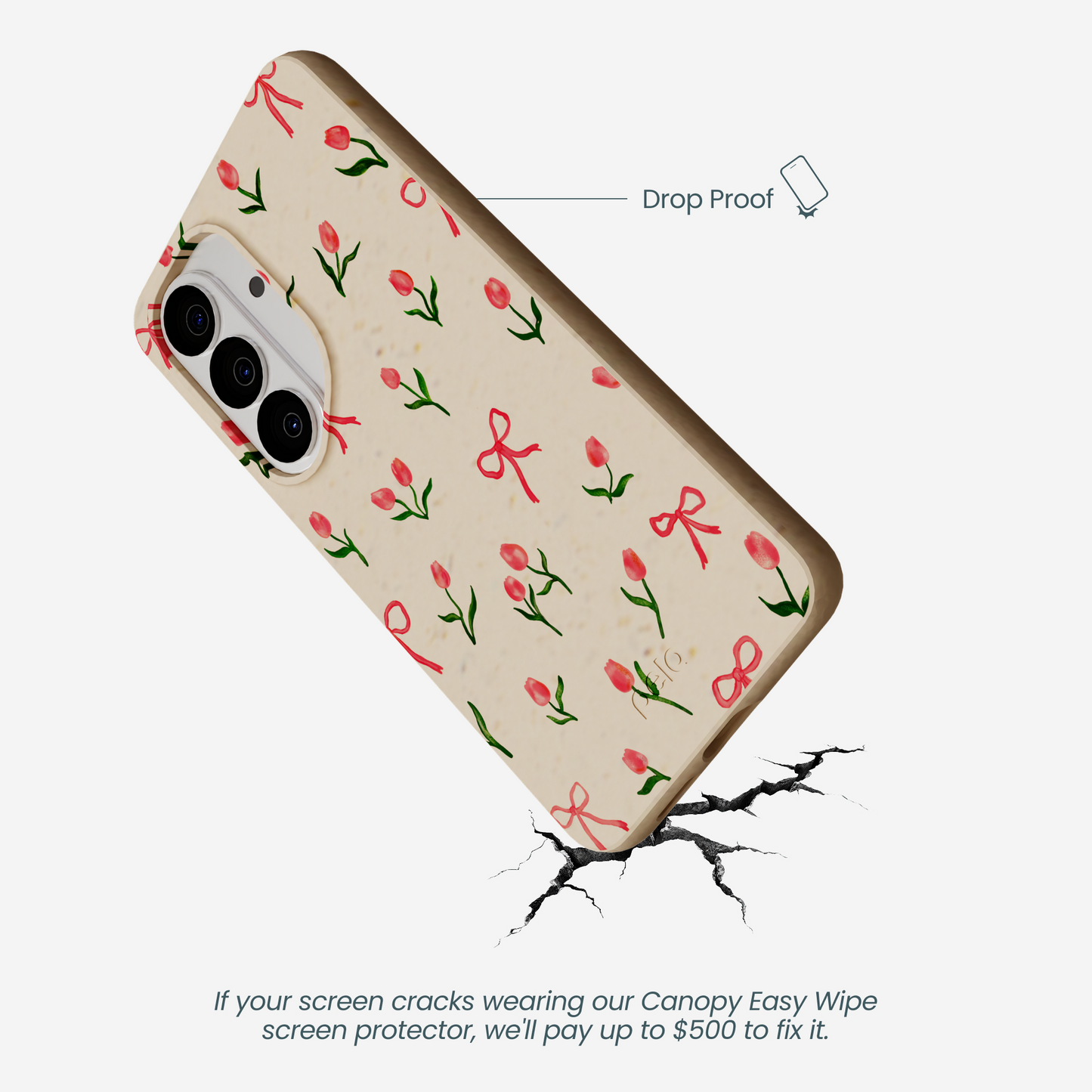 Seashell Tulip Bliss Samsung Galaxy S26 Case