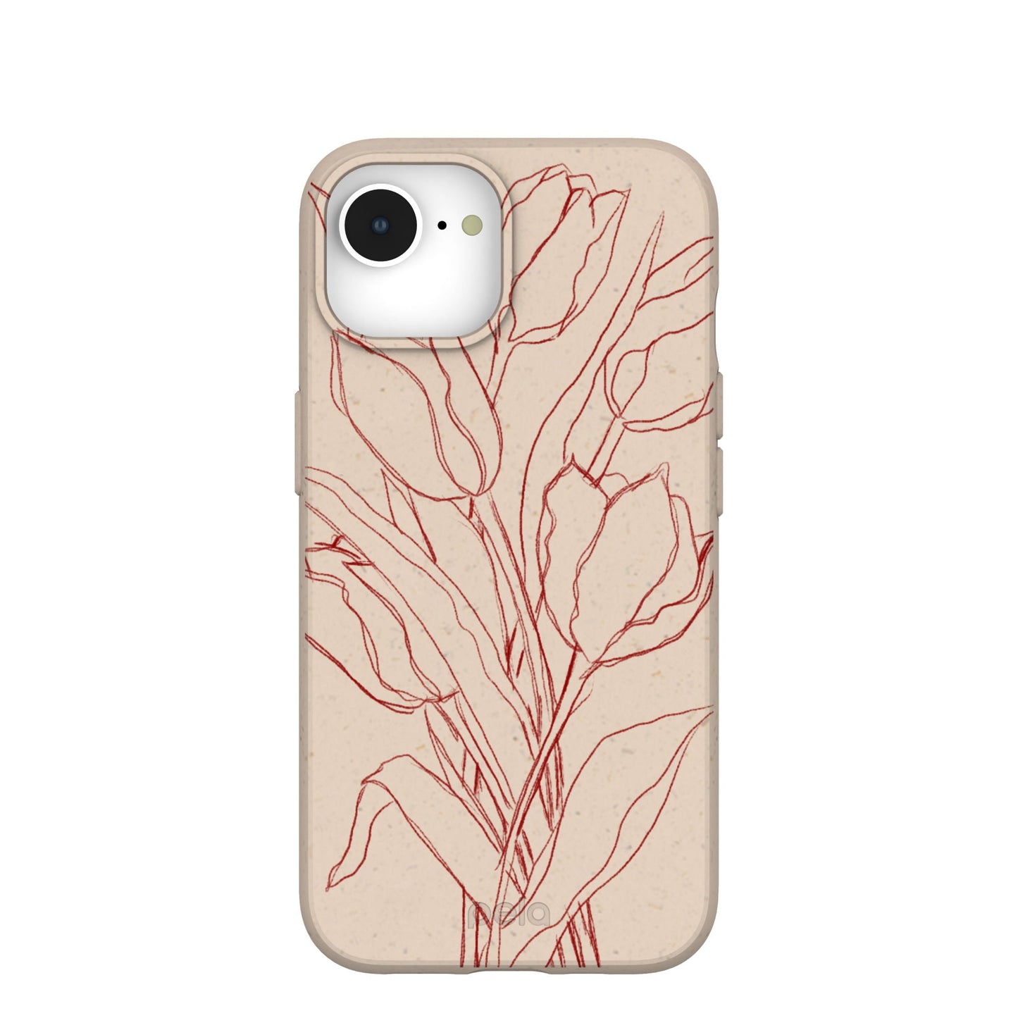 Seashell Tulip Bouquet iPhone 16e/17e Case