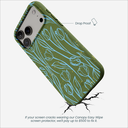 Forest Floor Tulip Dreams iPhone 17 Pro Max Case