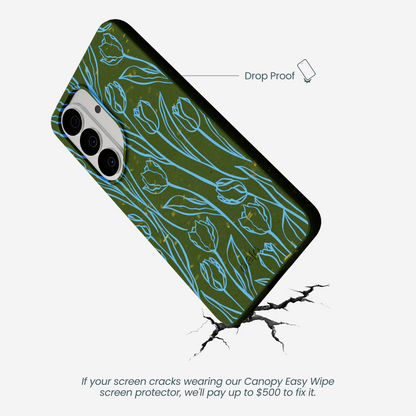Forest Floor Tulip Dreams Samsung Galaxy S26 Case