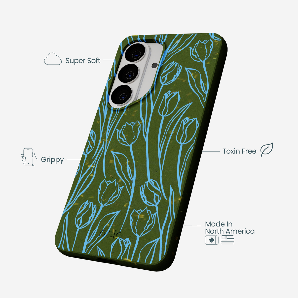 Forest Floor Tulip Dreams Samsung Galaxy S26 Case