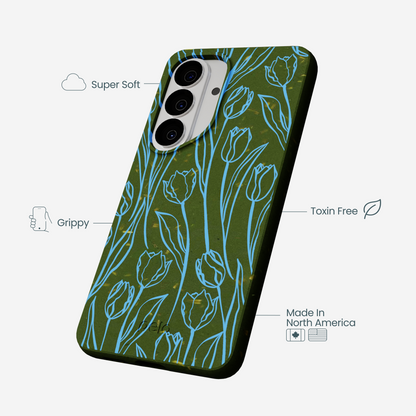 Forest Floor Tulip Dreams Samsung Galaxy S26 Case