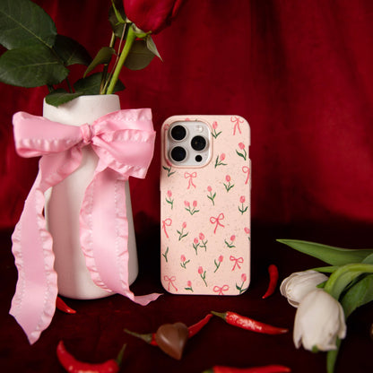 Seashell Tulip Bliss iPhone 17 Pro Max Case
