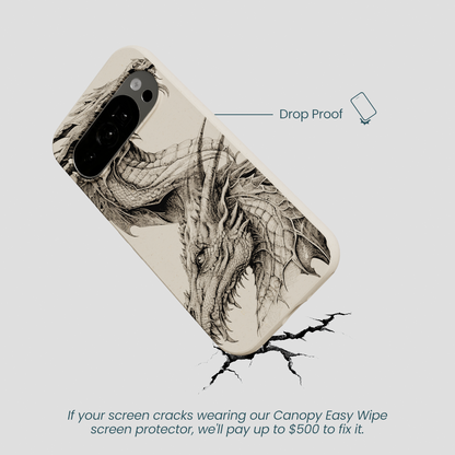 London Fog Twin Dragons Google Pixel 10/10 Pro Case