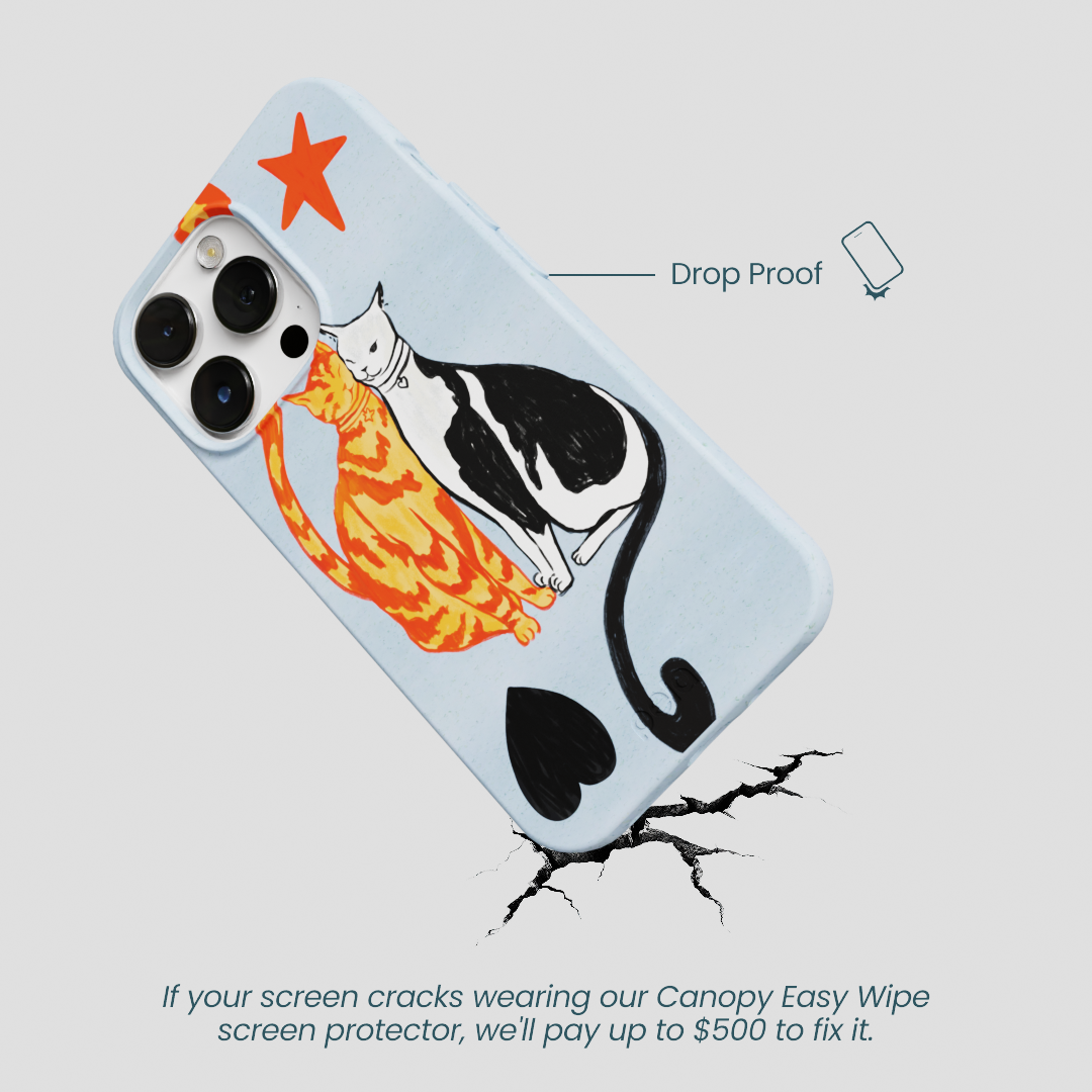 Powder Blue Twins iPhone 13 Pro Max Case
