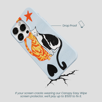 Powder Blue Twins iPhone 13 Pro Max Case