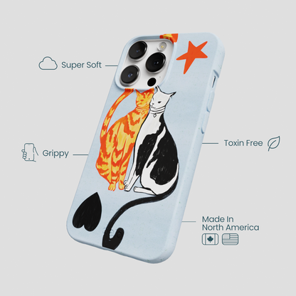 Powder Blue Twins iPhone 13 Pro Max Case