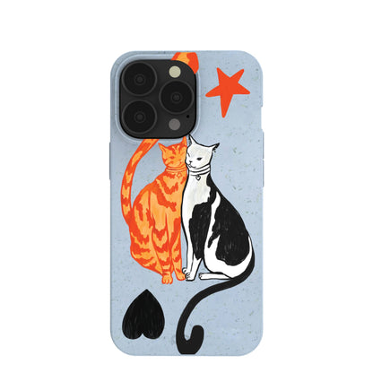Powder Blue Twins iPhone 13 Pro Case