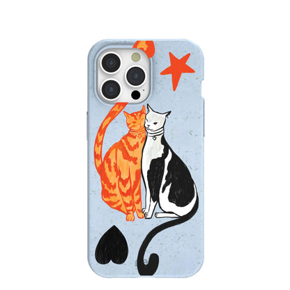 Powder Blue Twins iPhone 15 Pro Max Case