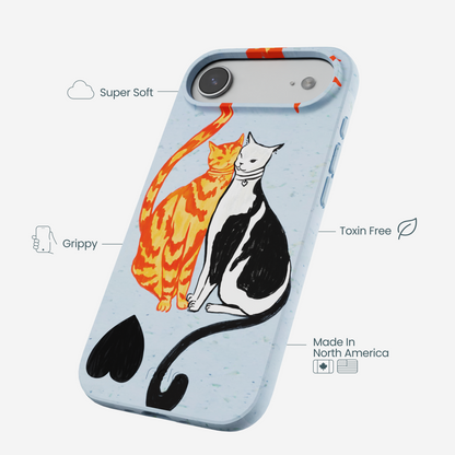 Powder Blue Twins iPhone Air Case