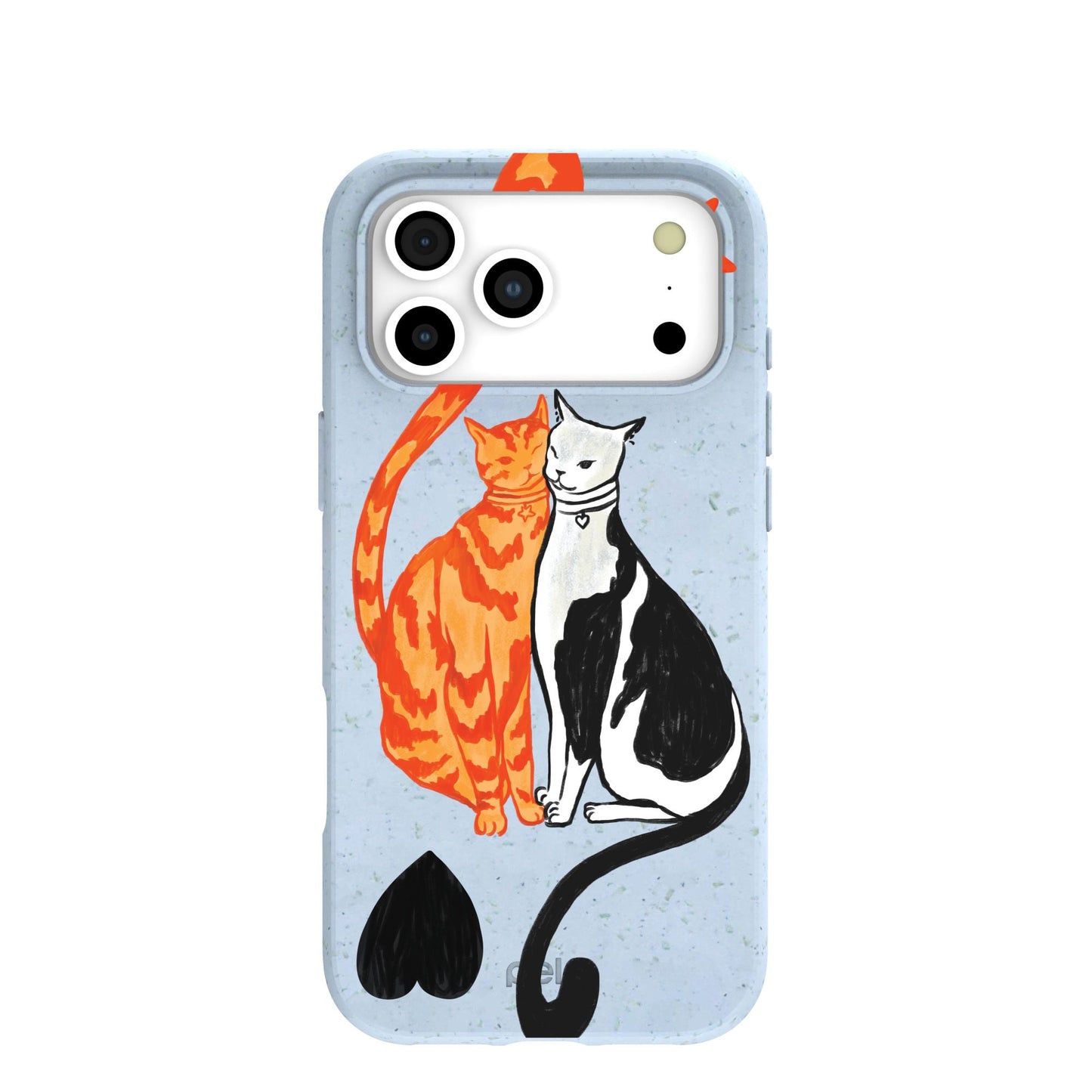 Powder Blue Twins iPhone 17 Pro Max Case