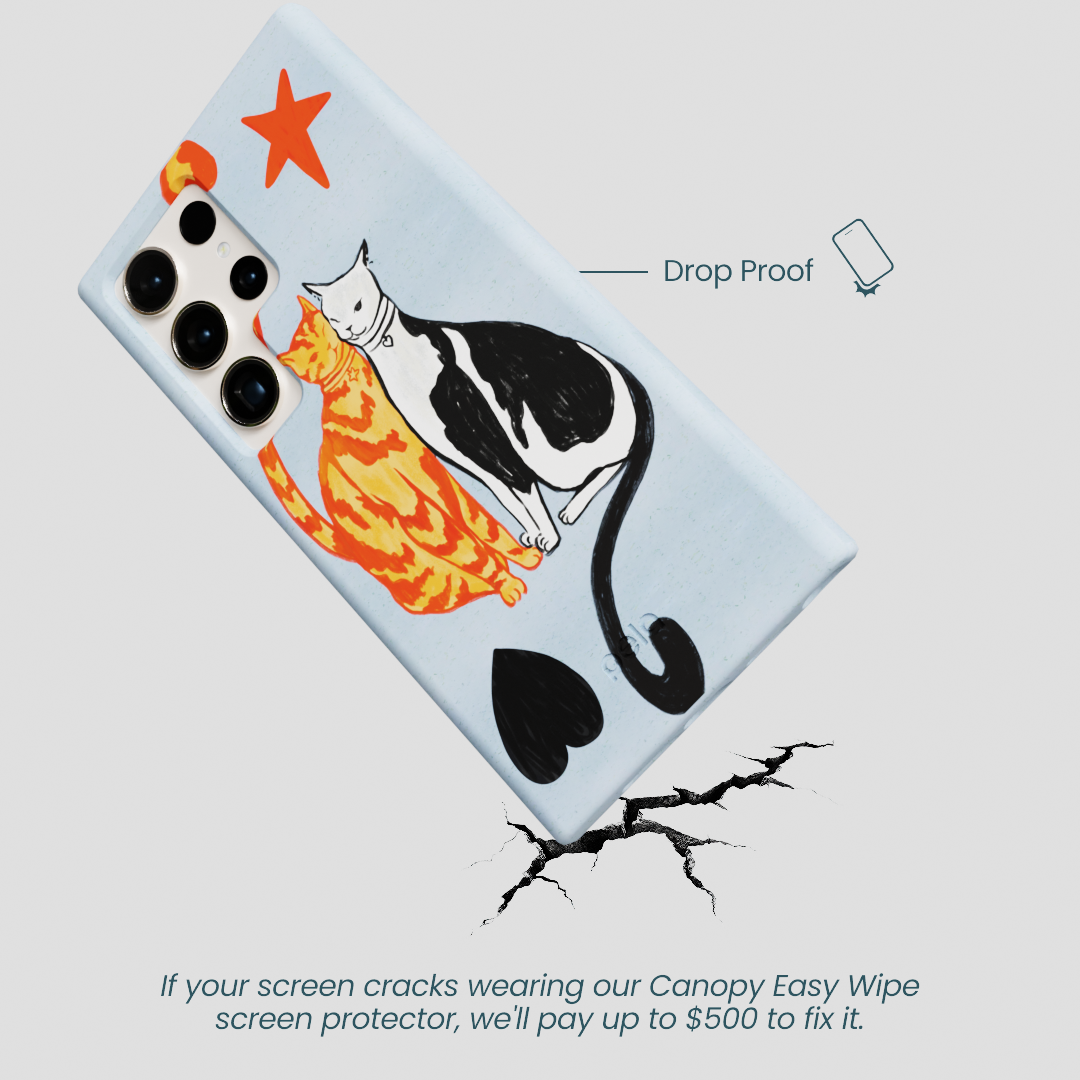 Powder Blue Twins Samsung Galaxy S24 Ultra Case