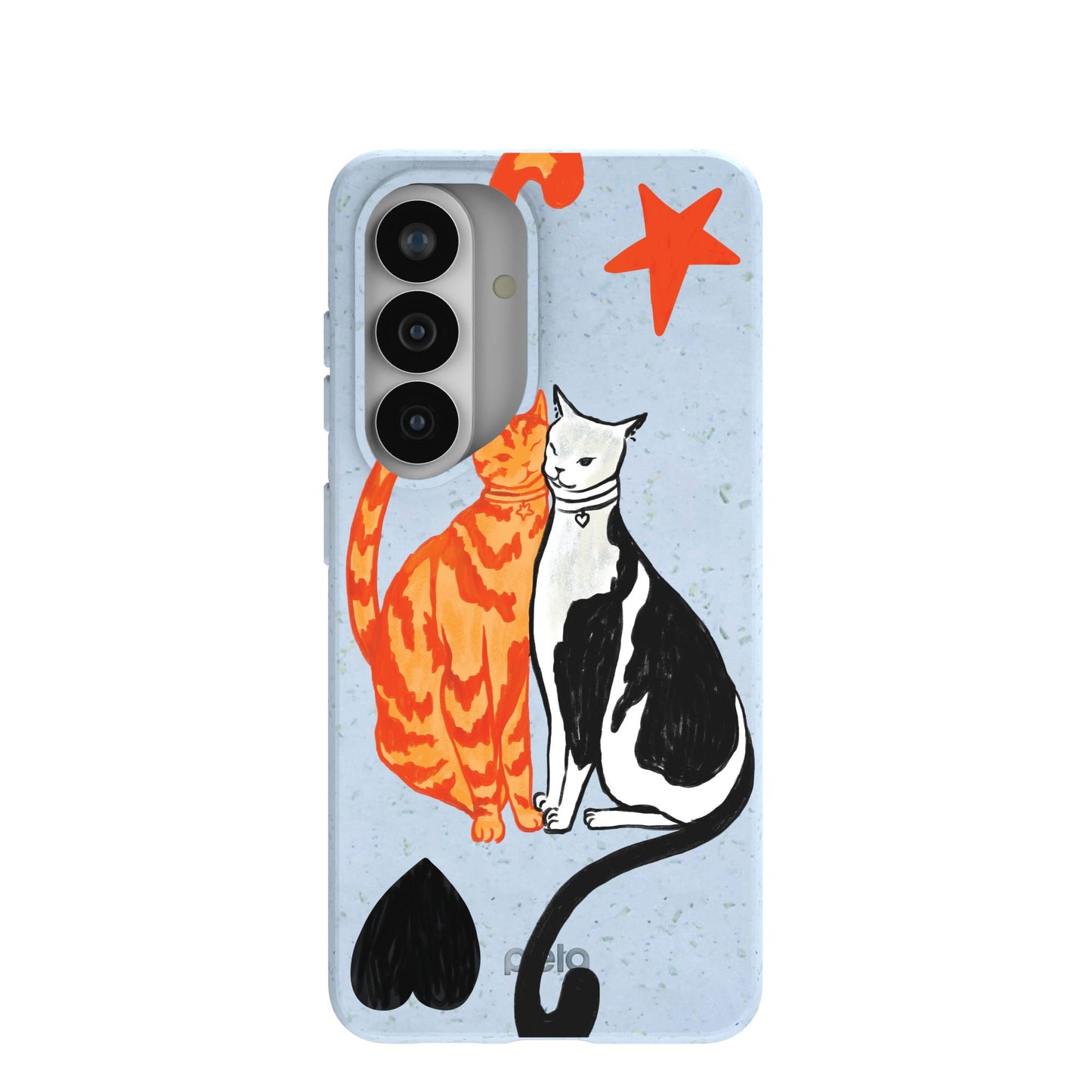 Powder Blue Twins Samsung Galaxy S26 Case