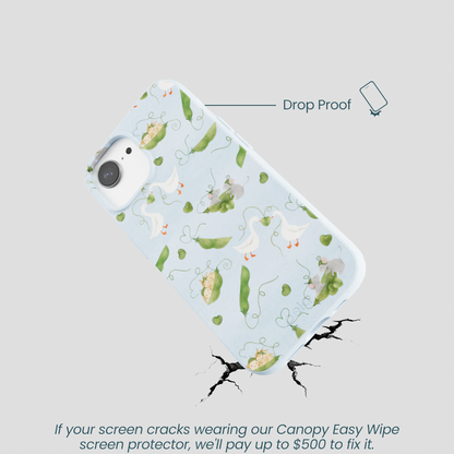 Powder Blue Two Peas in a Pod iPhone 16e/17e Case