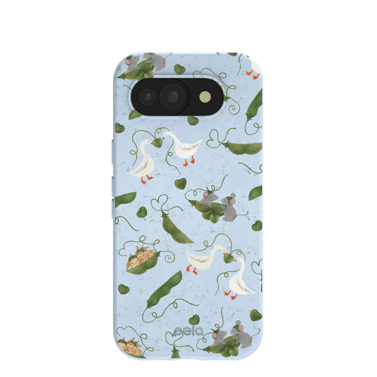 Powder Blue Two Peas in a Pod Google Pixel 10a Case