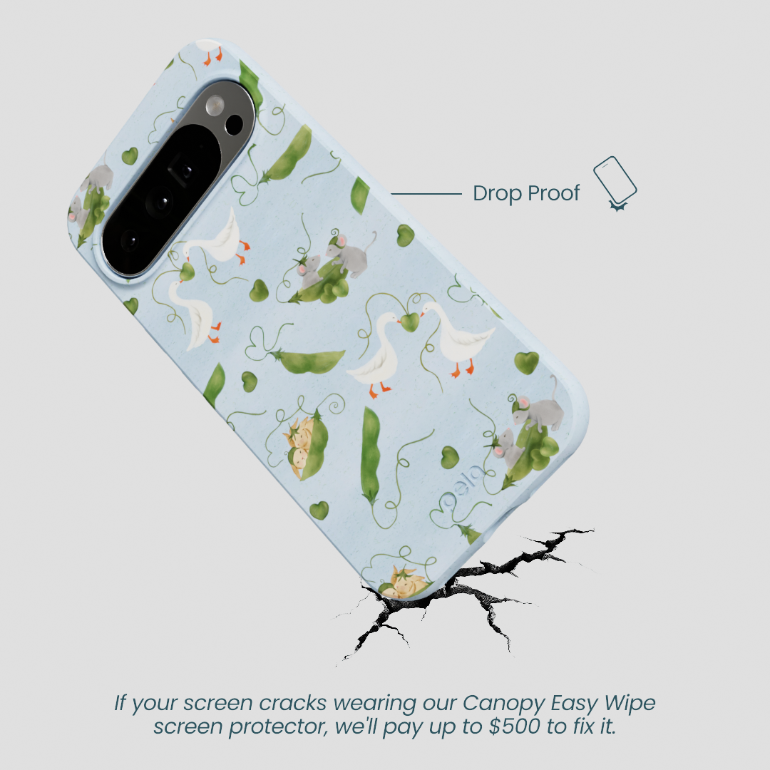 Powder Blue Two Peas in a Pod Google Pixel 10 Pro XL Case