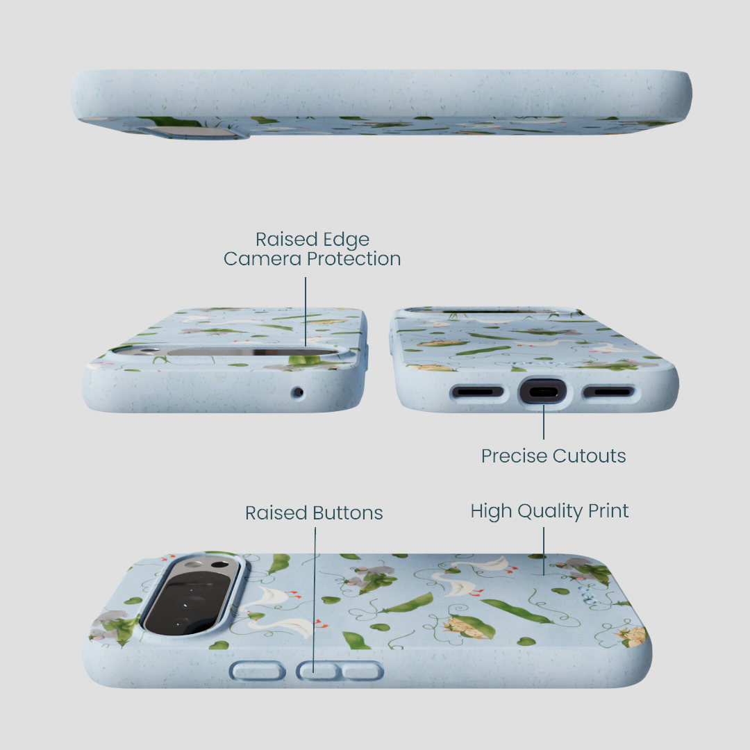 Powder Blue Two Peas in a Pod Google Pixel 10 Pro XL Case