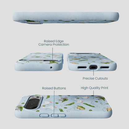 Powder Blue Two Peas in a Pod Google Pixel 10 Pro XL Case