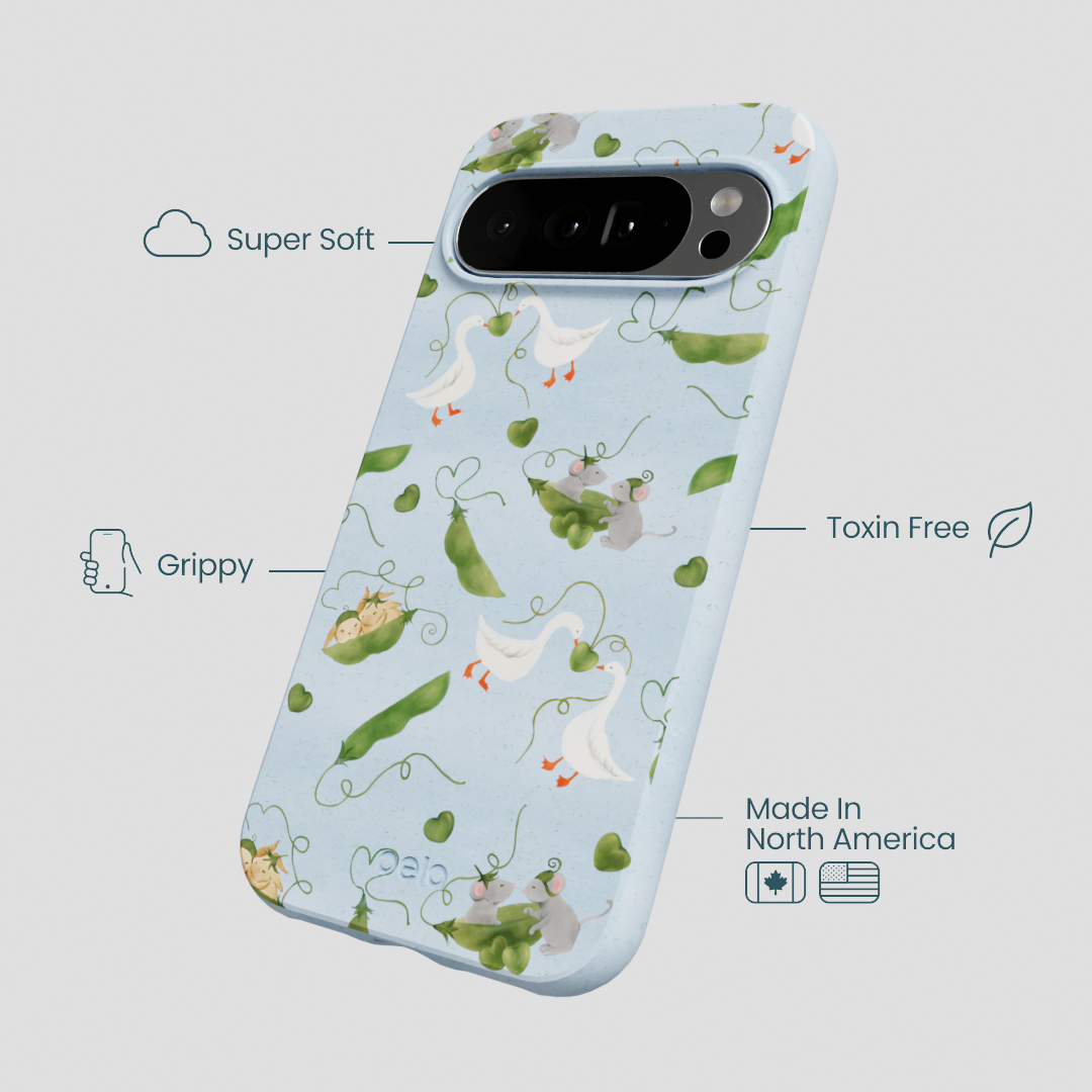 Powder Blue Two Peas in a Pod Google Pixel 10 Pro XL Case