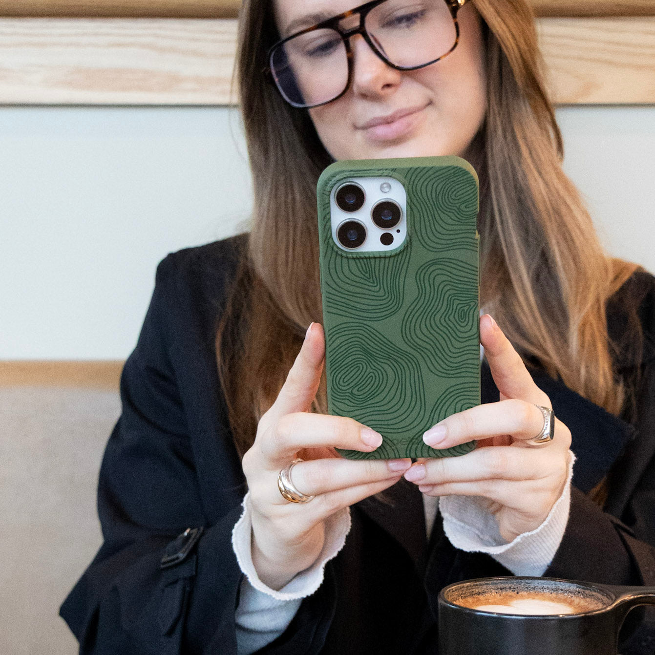 Forest Floor Time Etched Google Pixel 10a Case