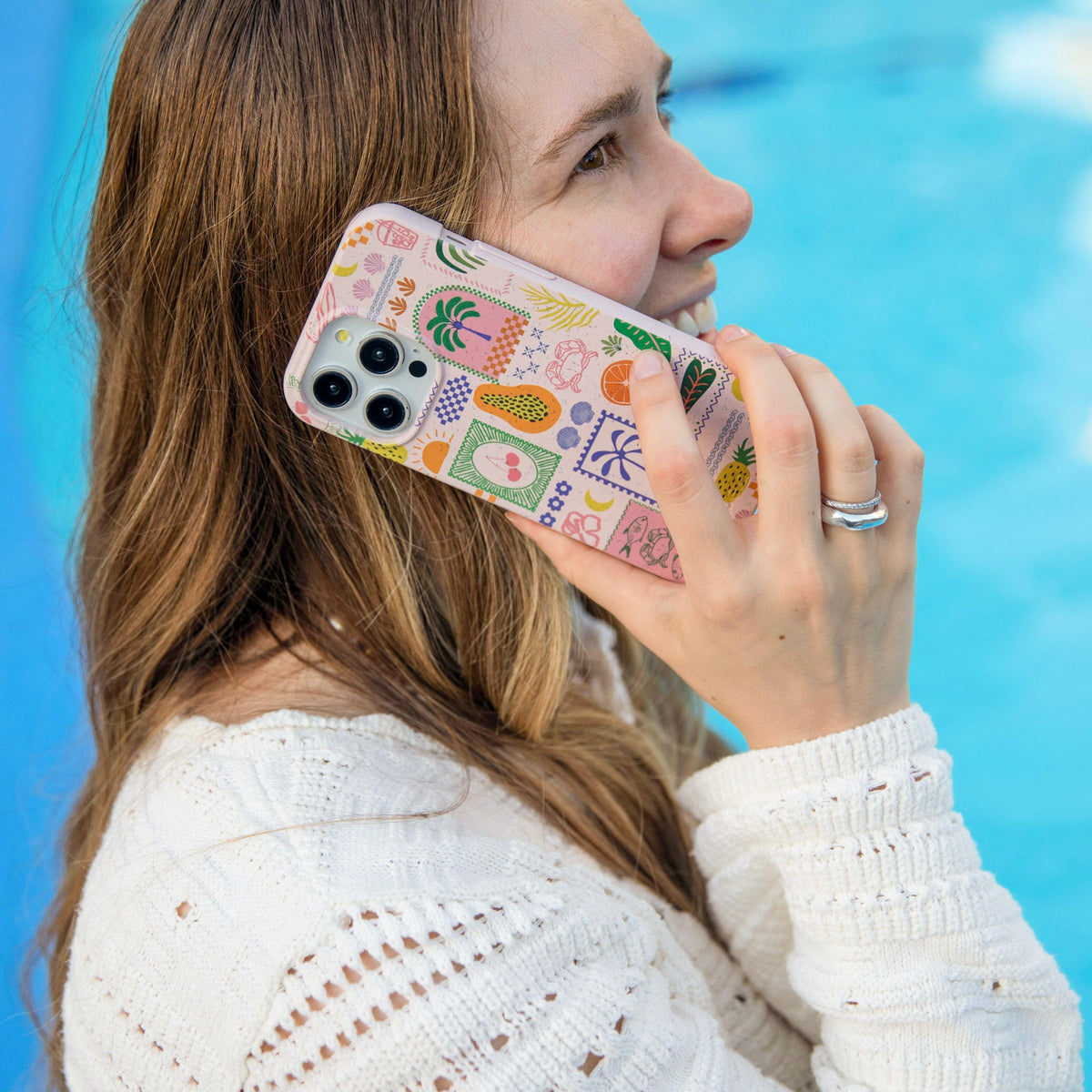 Seashell Tropic Muse iPhone Air Case