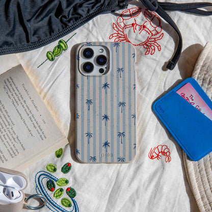 London Fog Tropical Stripes iPhone 17 Pro Max Case