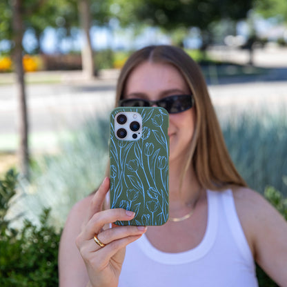 Forest Floor Tulip Dreams iPhone 16e/17e Case
